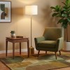 Lampadaire ISSA 60W MAX E27 Or & Lin Ivoire ELSTEAD LIGHTING ALM-ISSA-FL-BG
