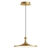 Suspension ISSA 20W LED Or brossé ELSTEAD LIGHTING ALM-ISSA-P-M-BG