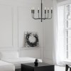 Lustre BRIANNA 6x60W MAX E14 Noir ELSTEAD LIGHTING FE-BRIANNA6-BK