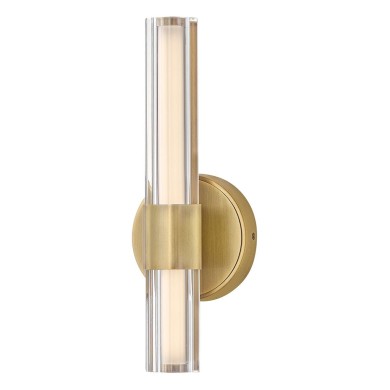 Applique GEORGETTE 12W LED Laiton ELSTEAD LIGHTING HK-GEORGETTE-LED1-LCB