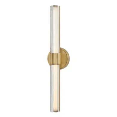 Applique GEORGETTE 19W LED Laiton ELSTEAD LIGHTING HK-GEORGETTE-LED2-LCB