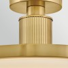 Plafonnier KIERAN 32W LED Laiton ELSTEAD LIGHTING HK-KIERAN-LED-SF-LCB