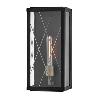 Applique Extérieur MONTE 60W MAX E27 Noir ELSTEAD LIGHTING HK-MONTE-M-BK