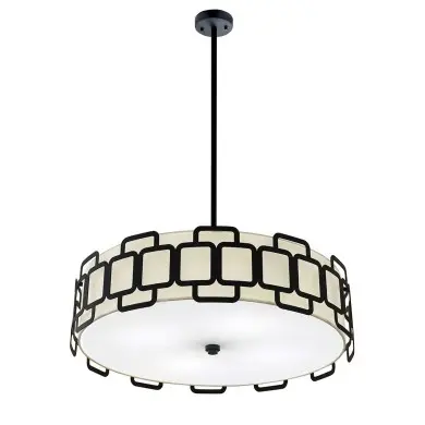 Suspension SABINA 4x60W MAX E27 Noir ELSTEAD LIGHTING HK-SABINA-4P-BK
