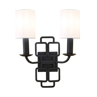 Applique SABINA 2x40W MAX E14 Noir ELSTEAD LIGHTING HK-SABINA2-BK