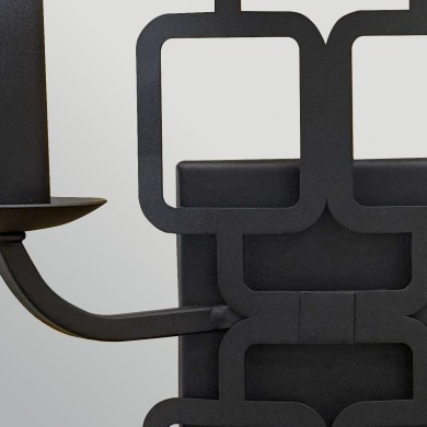 Applique SABINA 2x40W MAX E14 Noir ELSTEAD LIGHTING HK-SABINA2-BK