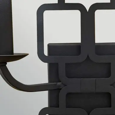 Applique SABINA 2x40W MAX E14 Noir ELSTEAD LIGHTING HK-SABINA2-BK