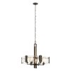 Lustre ABERDEEN 6x40W MAX E14 Bois gris & bronze ELSTEAD LIGHTING KL-ABERDEEN6-OZ