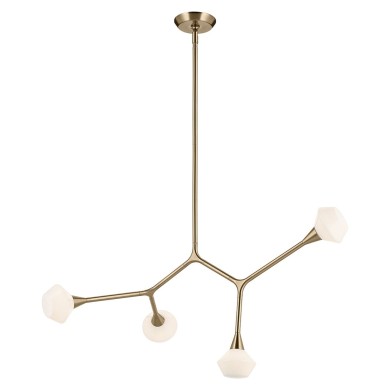 Suspension CASSISUS S 3W G9 Bronze Champagne ELSTEAD LIGHTING KL-CASSIUS-4P-CPZ