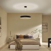 Suspension LAROUSSE 74W LED Noir & Laiton ELSTEAD LIGHTING KL-LAROUSSE-LED-M-BKB