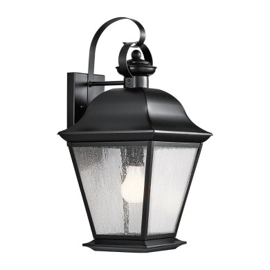 Applique Extérieur MOUNT VERNON L 60W MAX E27 Noir ELSTEAD LIGHTING KL-MOUNT-VERNON2-L-BK