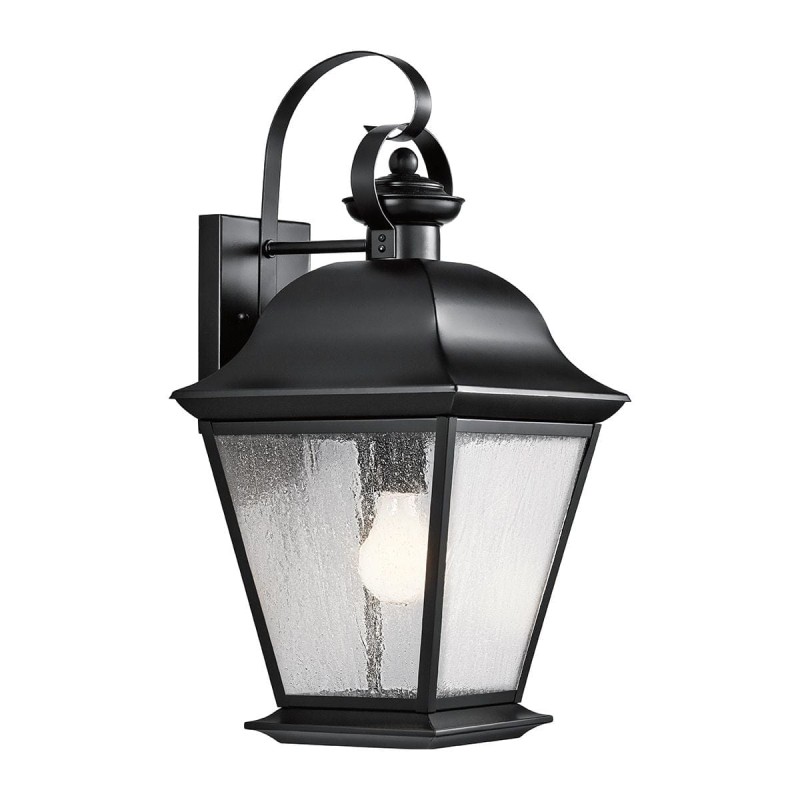 Applique Extérieur MOUNT VERNON L 60W MAX E27 Noir ELSTEAD LIGHTING KL-MOUNT-VERNON2-L-BK
