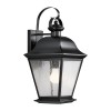 Applique Extérieur MOUNT VERNON L 60W MAX E27 Noir ELSTEAD LIGHTING KL-MOUNT-VERNON2-L-BK