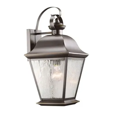 Applique Extérieur MOUNT VERNON L 60W MAX E27 Bronze ELSTEAD LIGHTING KL-MOUNT-VERNON2-L-OZ