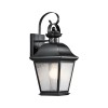 Applique Extérieur MOUNT VERNON M 60W MAX E27 Noir ELSTEAD LIGHTING KL-MOUNT-VERNON2-M-BK