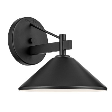 Applique Extérieur RIPLEY L 60W MAX E27 Noir ELSTEAD LIGHTING KL-RIPLEY2-M-BK