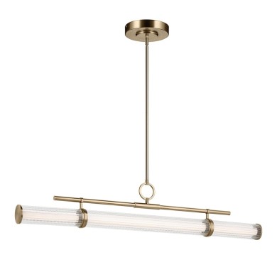 Suspension RIVEN 48W LED Bronze Champagne ELSTEAD LIGHTING KL-RIVEN-LED-LP-122-CPZ