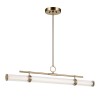 Suspension RIVEN 48W LED Bronze Champagne ELSTEAD LIGHTING KL-RIVEN-LED-LP-122-CPZ