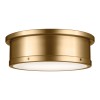 Plafonnier SERCA 3x60W MAX E27 Laiton ELSTEAD LIGHTING KL-SERCA-F-L-BNB