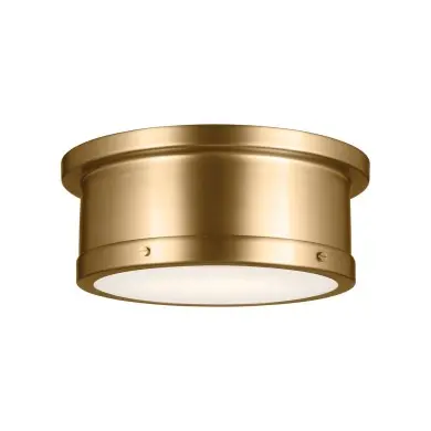 Plafonnier SERCA 2x60W MAX E27 Laiton ELSTEAD LIGHTING KL-SERCA-F-M-BNB