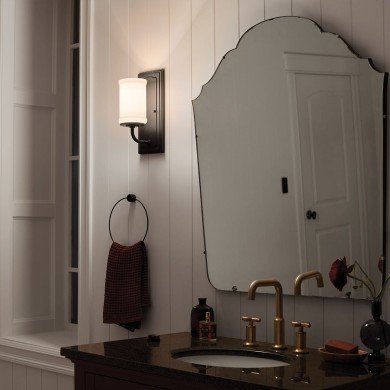 Applique VETIVENE 6W G9 Noir ELSTEAD LIGHTING KL-VETIVENE1-BK