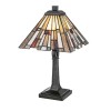 Lampe INGLENOOK 40W MAX E14 Bronze & Verre d'Art ELSTEAD LIGHTING QZ-INGLENOOK-TL-S