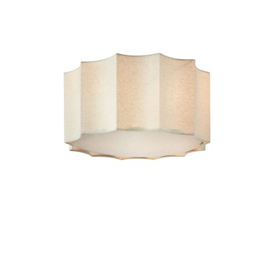 Plafonnier OLEA Beige 2x11W LED Max E27 MARKSLOJD 109134