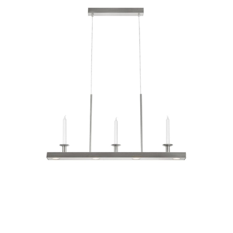 Suspension DINING Nickel satiné 4x4.9W LED MARKSLOJD 109159