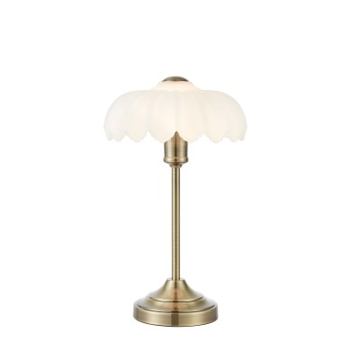 Lampe KURAGE Laiton et blanc 60W Max E27 MARKSLOJD 109179