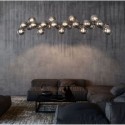 Suspension Boule Dallas Chrome 25x28W G9