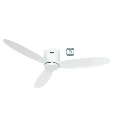 Ventilateur de plafond bas Eco Plano II 132cm Blanc 0-10 Volts CASAFAN 3132831