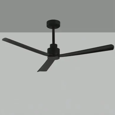 Ventilateur Plafond Gregal Noir 132cm ACB V2520040N