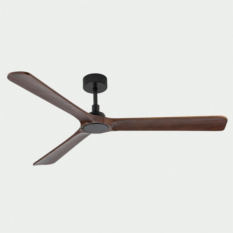 Ventilateur Plafond Rok Noir Noyer 132cm ACB V2518040N
