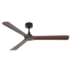 Ventilateur Plafond Rok Noir Noyer 132cm ACB V2518040N