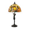 Lampe Art Deco Tiffany HIBOU 1xE14 H46 MYTIFFANY L60CT217