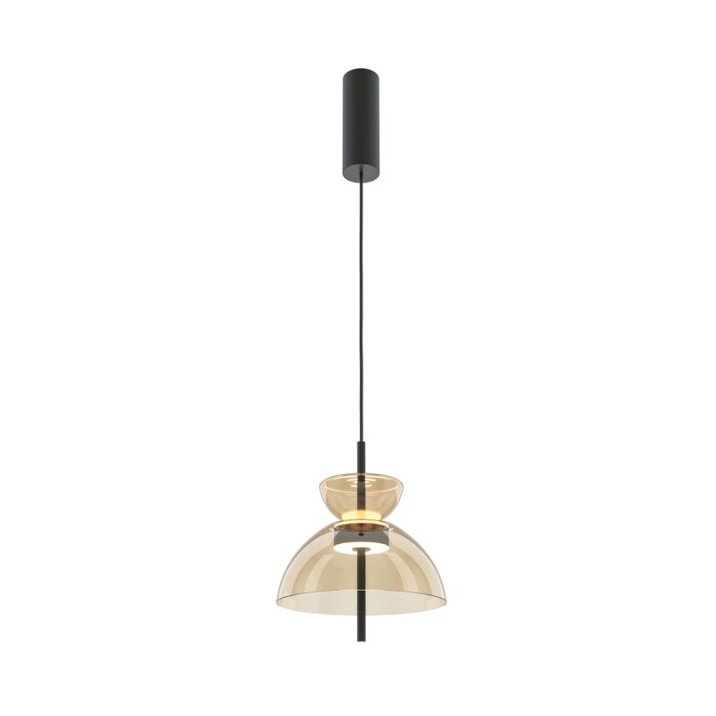 Suspension Bangkok Noir Cognac 12W Diabolo MAYTONI MOD185PL-L12CG3K2
