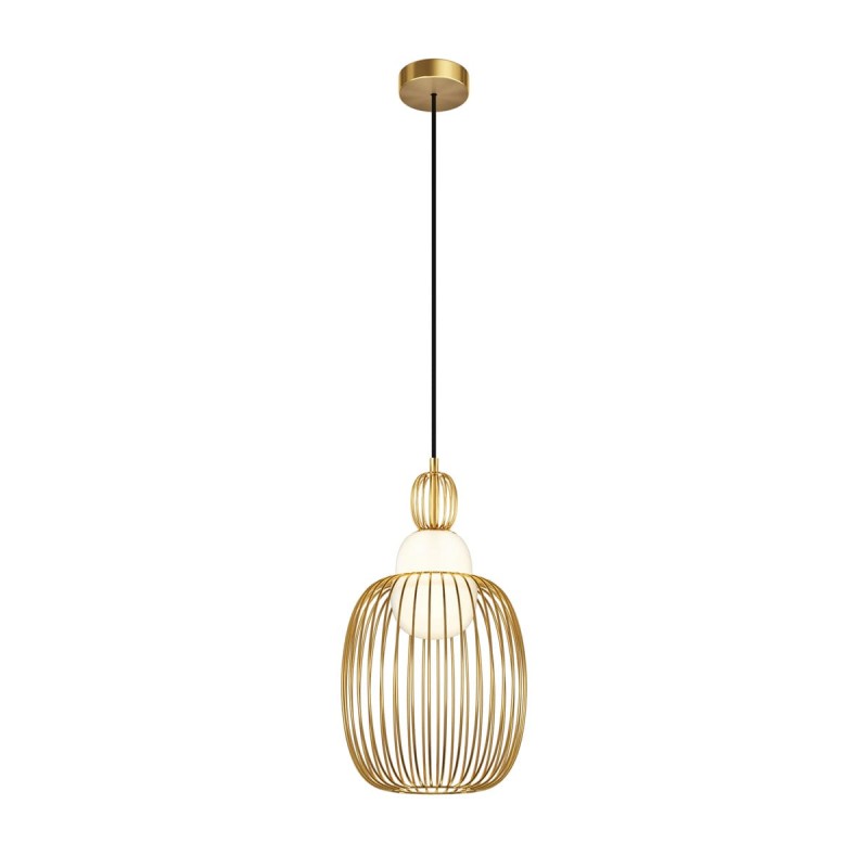 Suspension Levitation Laiton Blanc 40W long MAYTONI MOD376PL-01G1