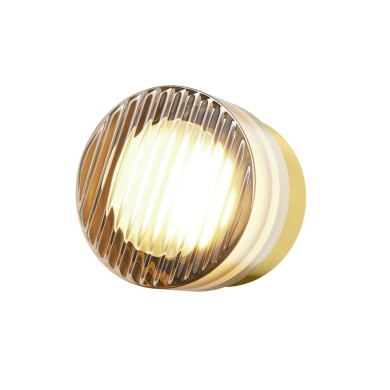 Applique Olo Laiton Ambre 6W strié MAYTONI MOD493WL-L6BSK1
