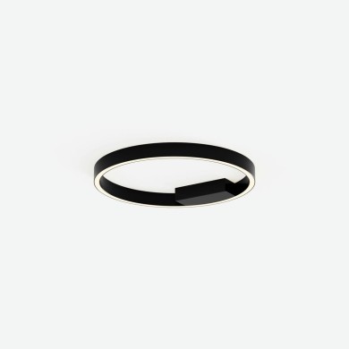 Plafonnier Rim Noir Blanc 24W MAYTONI MOD058CL-L25BK