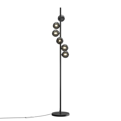Lampadaire Dallas Noir 6x28W MAYTONI MOD545FL-06B