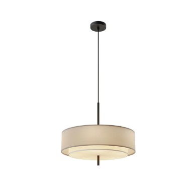 Suspension Bergamo Noir Blanc gris 5x60W MAYTONI MOD613PL-05GR1
