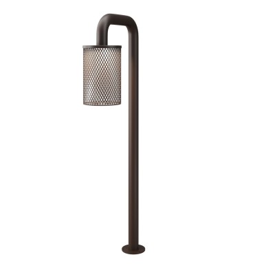 Borne Potelet Extérieur Latticea Marron 6W MAYTONI O166FL-L6BRK