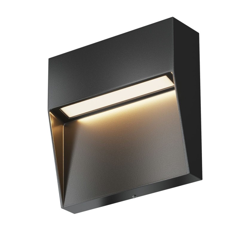 Spot Extérieur Mane Noir 3W carré MAYTONI O047SL-L3B3K