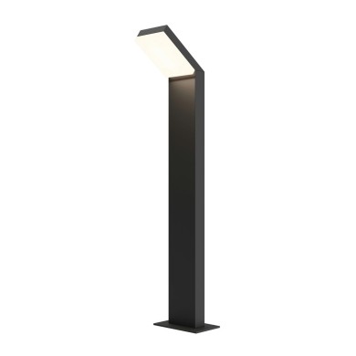 Borne Potelet Extérieur Paso Noir 12W MAYTONI O595FL-L12B3K