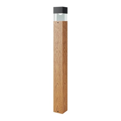 Borne Potelet Extérieur Quadra Bois 8W MAYTONI O143FL-L8TK