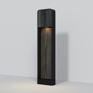 Borne Potelet Extérieur Porte Bois noir 7W MAYTONI O481FL-L7BWD3K