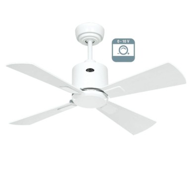 Ventilateur plafond Eco Neo III 92cm Blanc Blanc et gris clair 0-10 Volts CASAFAN 9430311