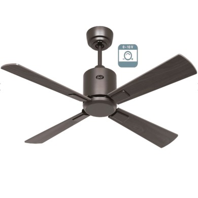 Ventilateur plafond Eco Neo III 103cm Bronze Noyer et Cerisier 0-10 Volts CASAFAN 9491111