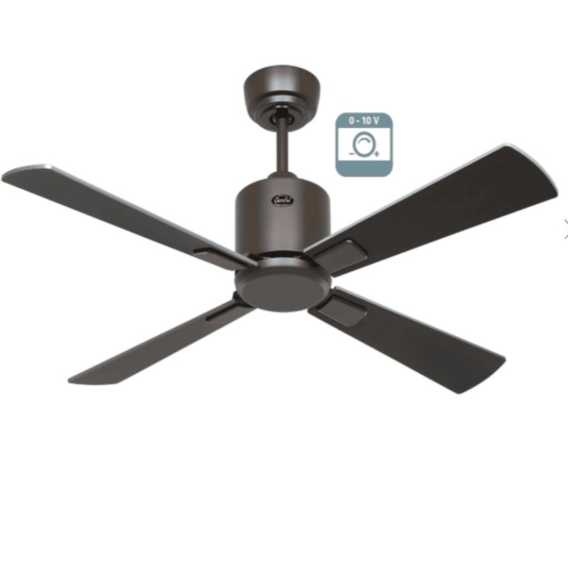 Ventilateur plafond Eco Neo III 103cm Bronze Wengé et Argent 0-10 Volts CASAFAN 9491411