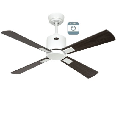 Ventilateur plafond Eco Neo III 103cm Blanc Noyer et Cerisier 0-10 Volts CASAFAN 9431111